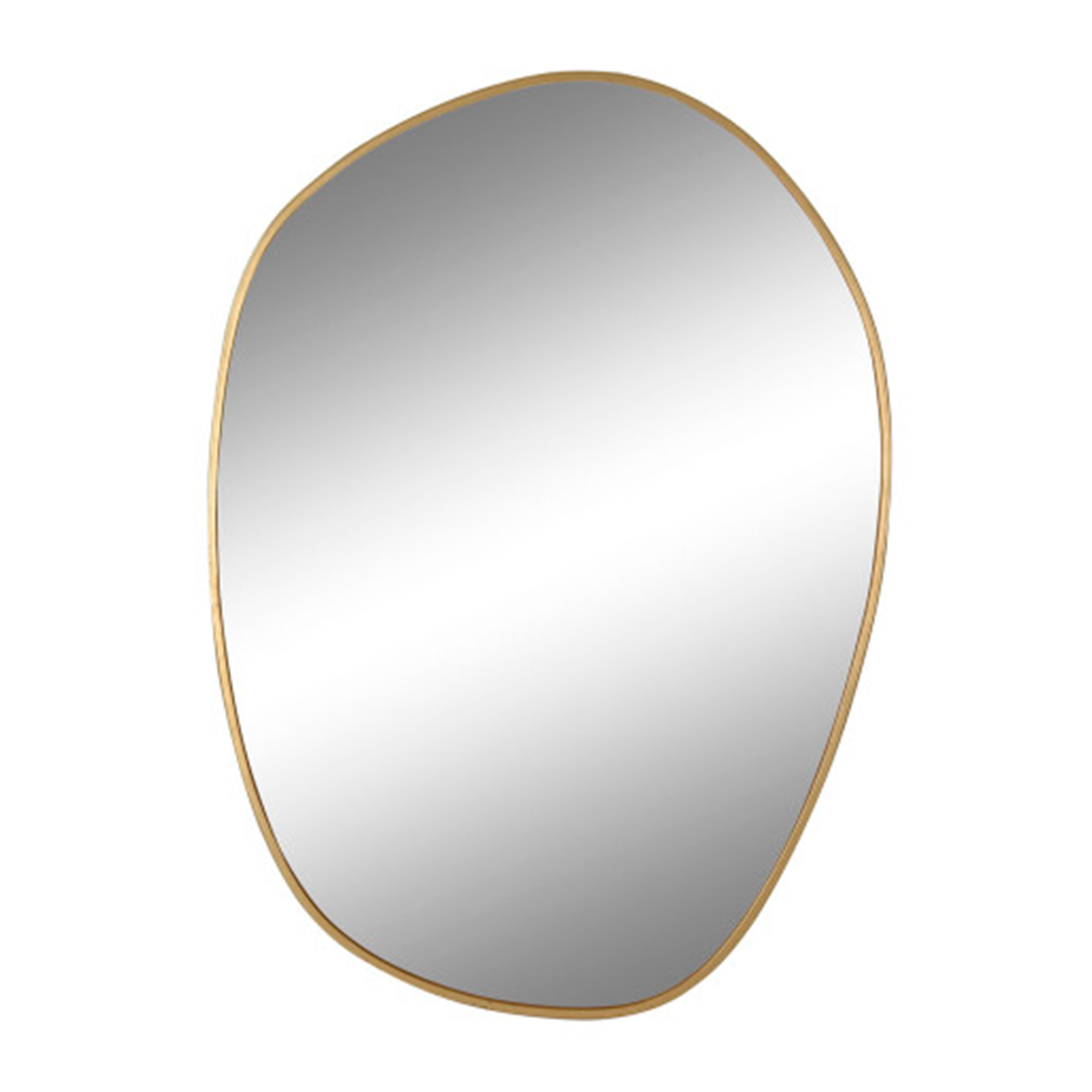ESPEJO LUNARA METAL ORO 78CM