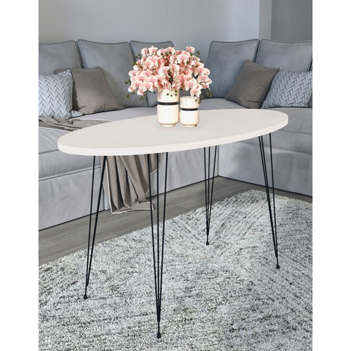 MESA DE CENTRO AVILÉS BLANCA
