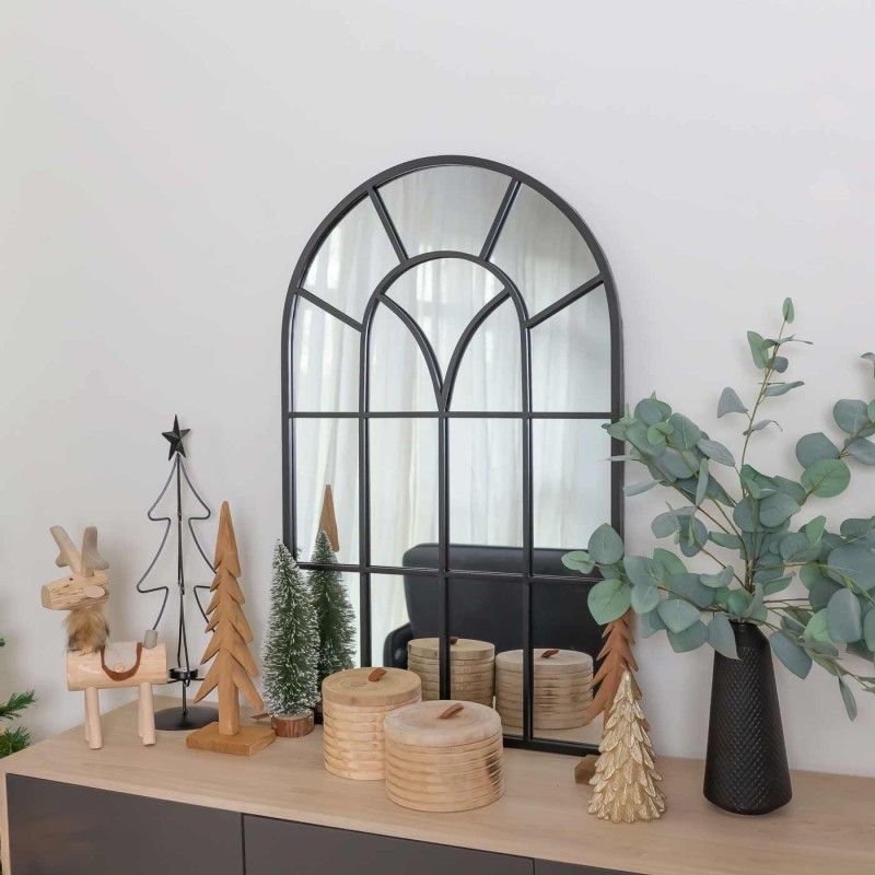 ESPEJO VENTANA AUBRI METAL 96cm