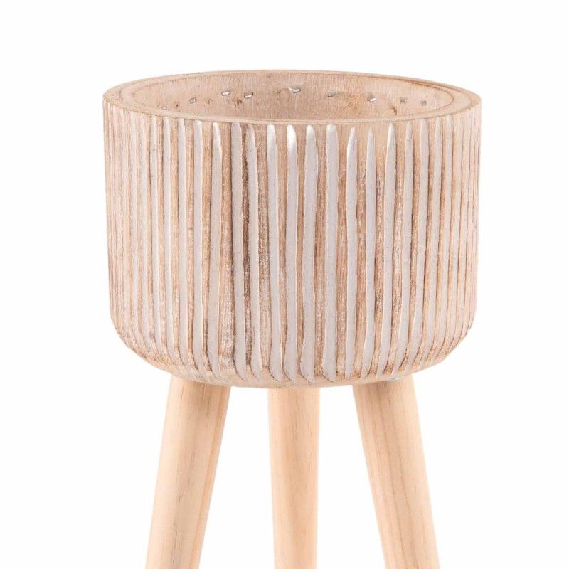 MACETERO TULUS MADERA 20X34cm