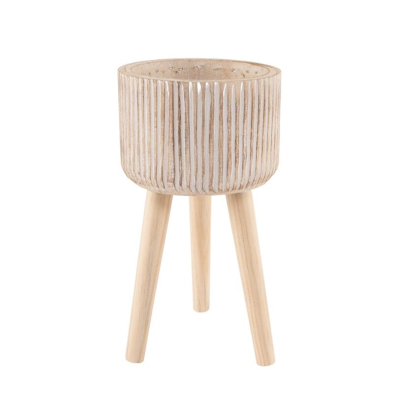 MACETERO TULUS MADERA 20X34cm