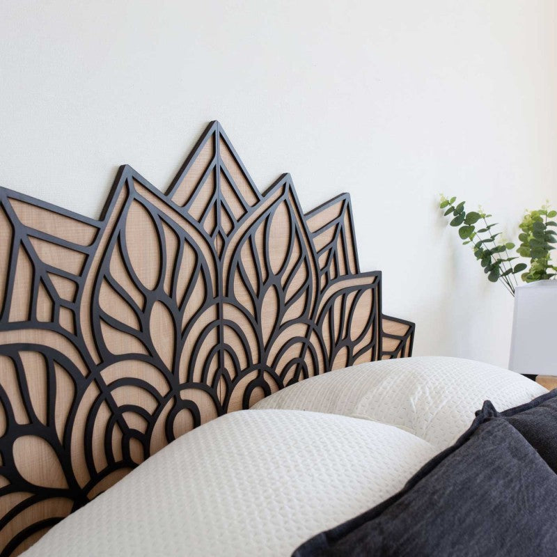 CABECERO CAMA INDIA RELIEVE